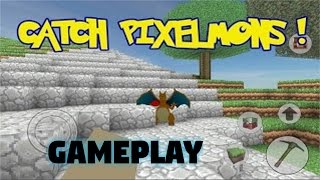 Cube Craft Go: Pixelmon Battle - Let's Play Gameplay Android Review - Pokemon Minecraft! screenshot 3