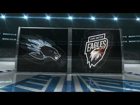 #280 Saint John sea Dogs 2 Cape Breton eagles 3 - 14-12-22