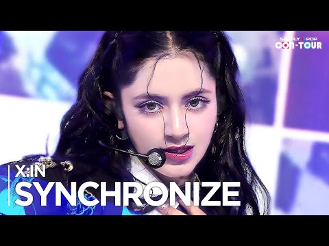 [Simply K-Pop CON-TOUR] X:IN(엑신) - 'SYNCHRONIZE' _ Ep.585 | [4K]