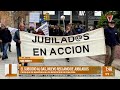 JUBILADOS marcharon por el SUBSIDIO al GAS y reclamos SALARIALES