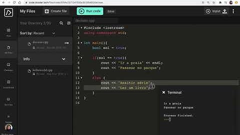 09 -  Estruturas de Decisão IF ELSE - Programação C++
