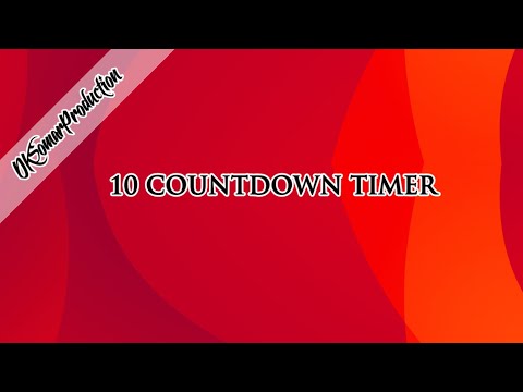 3D [COUNTDOWN TIMER] 10 seconds! ⏱️⏳