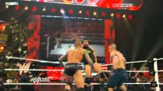 john cena saves randy orton from nexus latest 14/2/2011