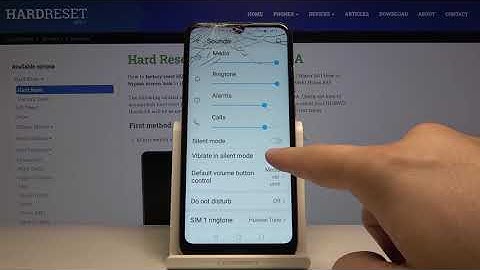 How to Enter Vibration Settings in Huawei Honor 8A?