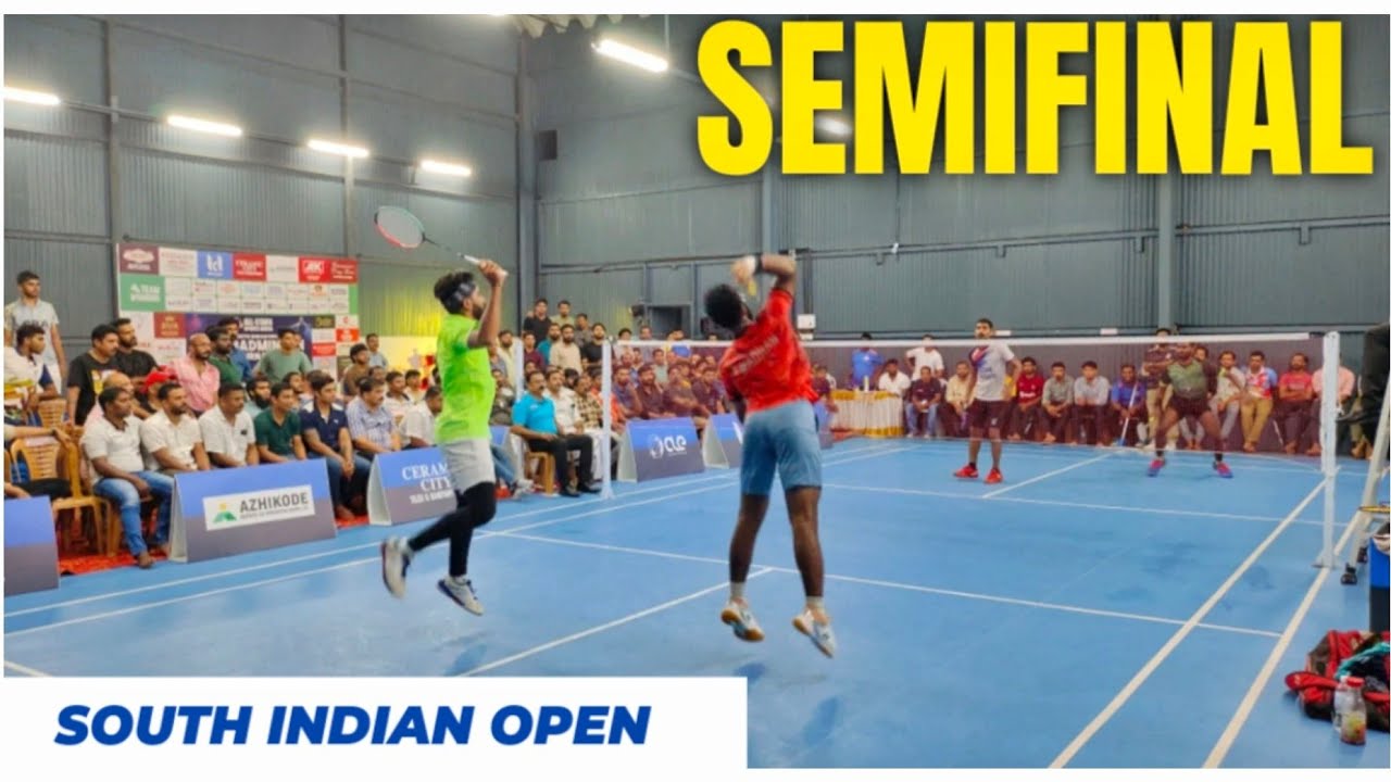 KOLLAM VINOD/JAISON VS MADHAN/LIJU - ALL STARS SOUTH INDIAN OPEN BADMINTON TOURNAMENT 2024