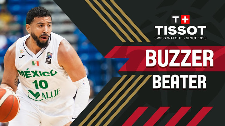 Gabriel Giron | 🚨 TISSOT Buzzer Beater | Mexico v Lithuania | FIBA OQT 2024 Puerto Rico