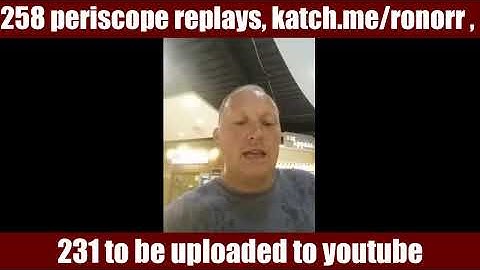 258 periscope replays katch.me/ronorr 231 uploaded youtube | RonOrr.com | Friction-Free Habit Loops