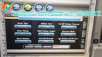 Maytech MTSF300A efoil electric surfboard 300A ESC firmware updating process video