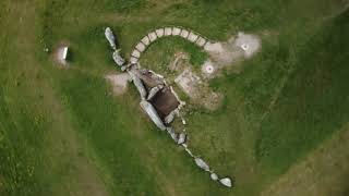 The West Kennet Long Barrow. Filmed in Stunning 4K.
