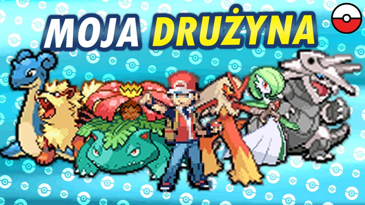 Moja Drużyna każdej gry Pokemon!