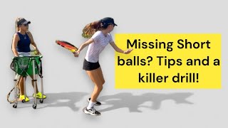 Missing short balls? Crucial tips 4 putting the 🎾away and great drills to encourage good repetitions
