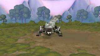 Spore Creature - Cyber Crocodile.