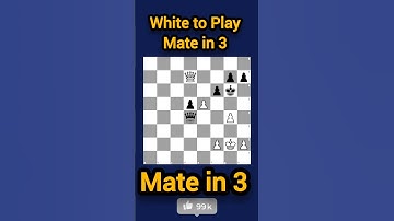Checkmate in 3 Puzzle | Chess.com + Grand Swiss 2025 #chess 🔥🔥