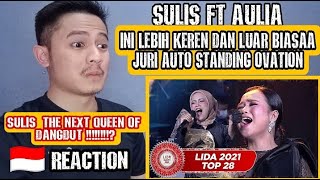 REACTION Sulis (NTB) ft Aulia DA - ' Hatiku Bukan Batu' - (LIDA2021)