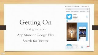 Twitter for PE PD Getting Started Video 1 - Sign Up on Mobile Device