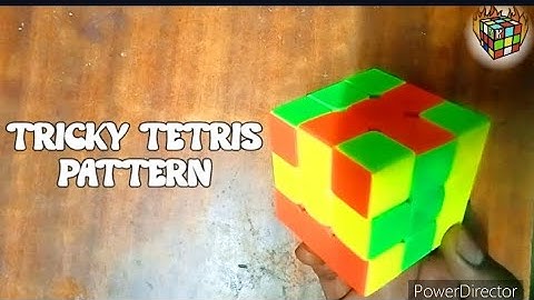LEARN - HOW TO MAKE A TRICK TETRIS PATTERN ON "RUBIK