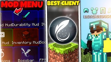 Top 5 Best PVP Client For Minecraft Pe 1.21 | LAG FIX Client for MCPE