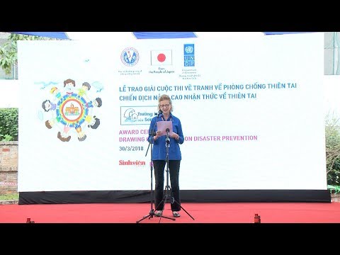 Video Trao giải cuộc thi vẽ tranh về phòng, chống thiên tai - youtube