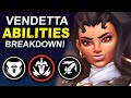 Vendetta All Abilities Breakdown! - New Hero in Overwatch 2