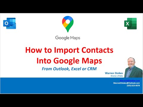 Video: How to Add Contacts to Google Maps: 12 Steps