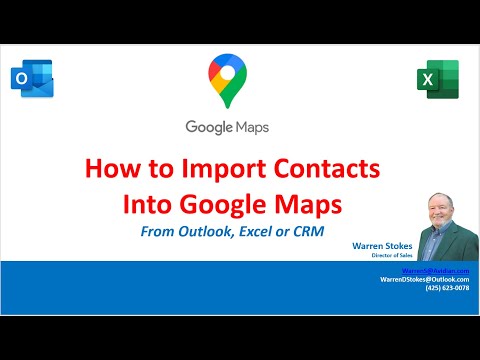 How to Import Contacts Into Google Maps