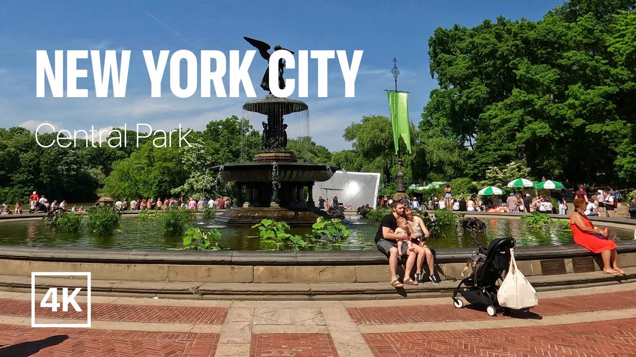 [4K] New York City 🗽 Summer Walk - Central Park [Jun. 2022]