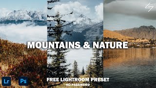 Free Mountains & Nature Lightroom Mobile Preset Tutorial | DNG & XMP Free Download | Presetum screenshot 2