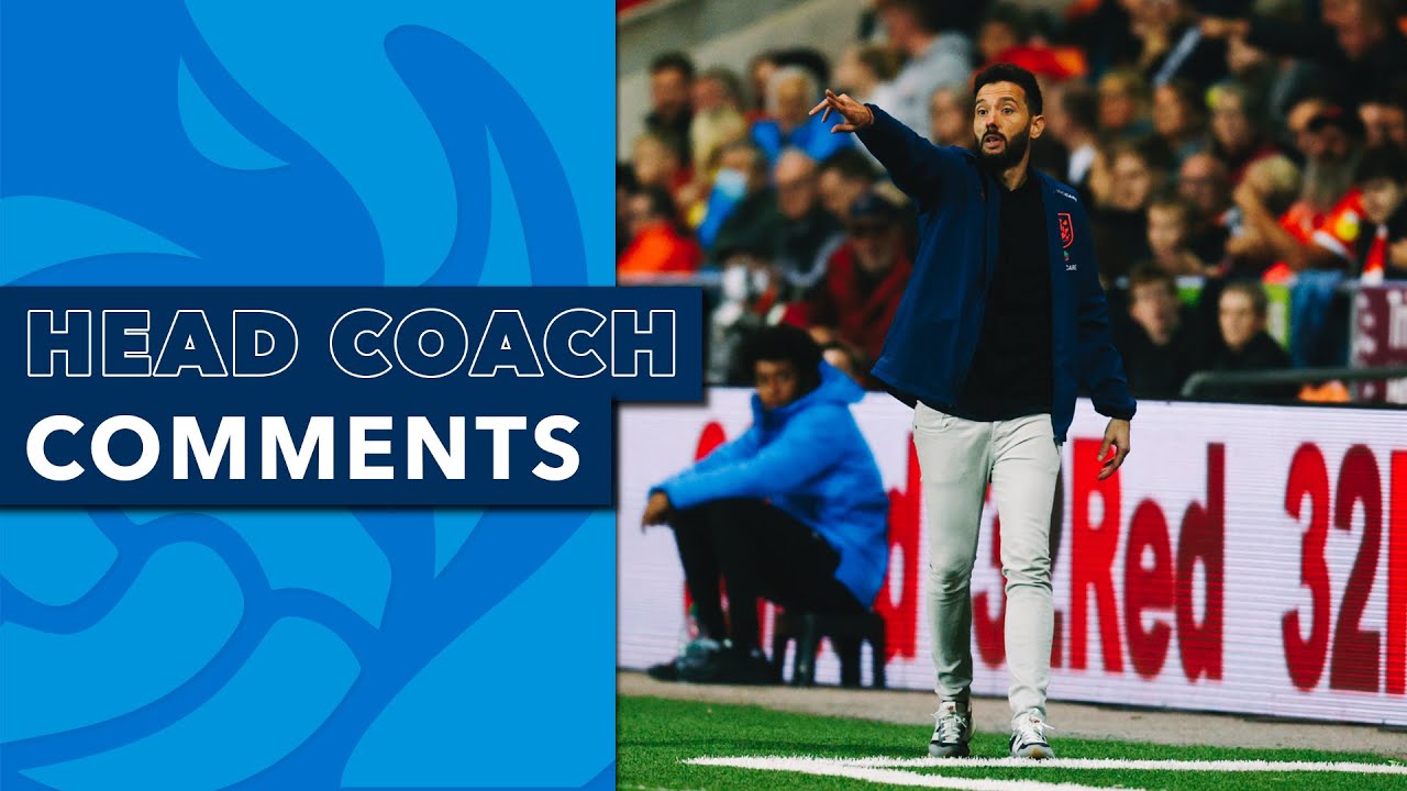 🎙 HEAD COACH COMMENTS | Carlos Corberán reviews Blackpool win