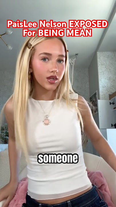 PaisLee Nelson EXPOSED For BEING MEAN By OLD CLASSMATES!? #shorts