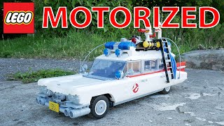 MOTORIZED LEGO SET: 10274 Ghost Busters Cadillac ECTO-1