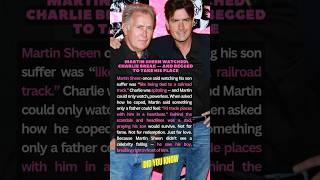 Martin Sheen Watched Charlie Break And Begged To Take His Place