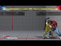 SFVAE IBUKI VT2 Training only combo スト5AE いぶき トレモ限定 地上永久~空中永久コンボ