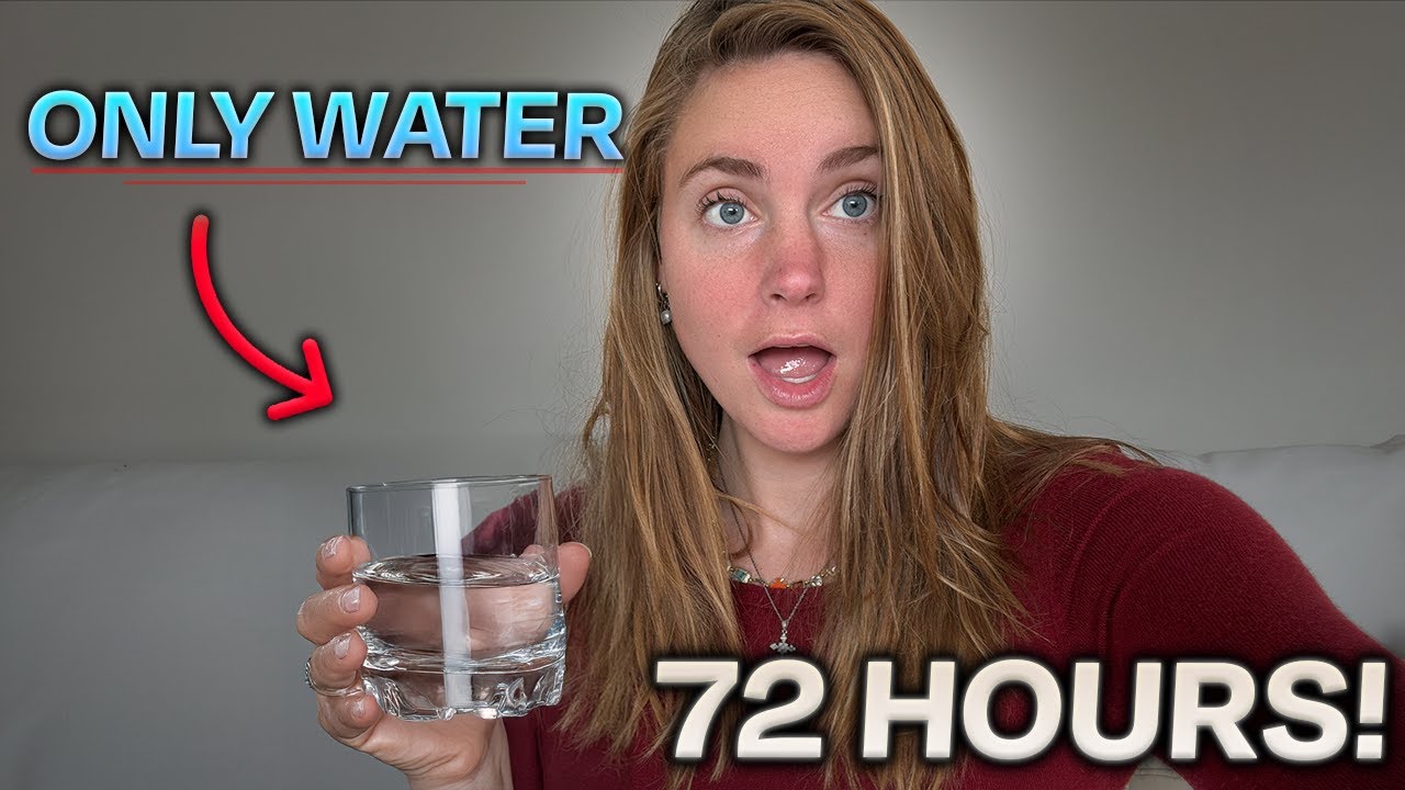 I Drank Only Water for 72 Hours Here's What Happened YouTube