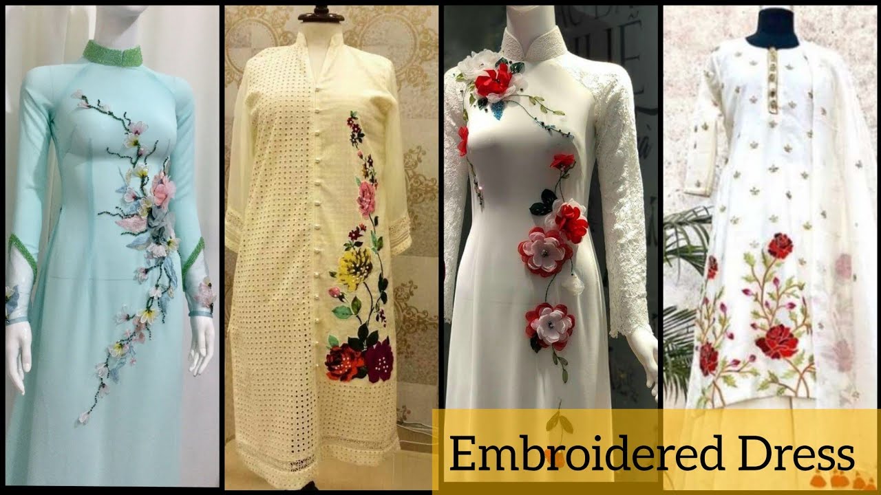 Top Stylish & Trendy 40+ Embroidered Dress Collection 2019/2020