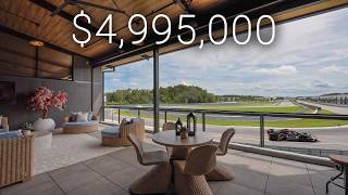 The $4,995,000 PENTHOUSE on a RACETRACK in Tampa, FL! 12 Car Garage, Off-Roading, and MORE!