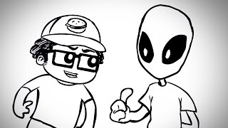 It Was Aliens On Sourcefed Animated