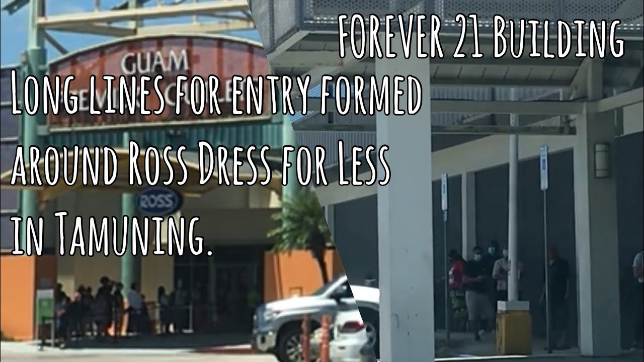 ROSS DRESS FOR LESS GUAM 🇬🇺 LONG LINEGUAM PREMIER OUTLET YouTube