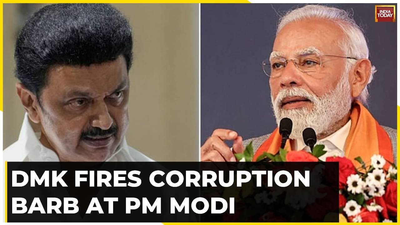 Tamil Nadu Campaign War Heats Up | DMK Fires Corruption Barb At PM Modi ...