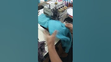 overlock machine stitching long pand Billt👖 stitching#shortfeed #youtubeshorts #video