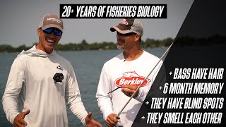 Facts I NEVER KNEW about BASS FISHING!! 🤯🤯 // Learning Bass Science from a Fisheries Biologist