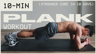 10-Min Plank Workout Build A Stronger Core