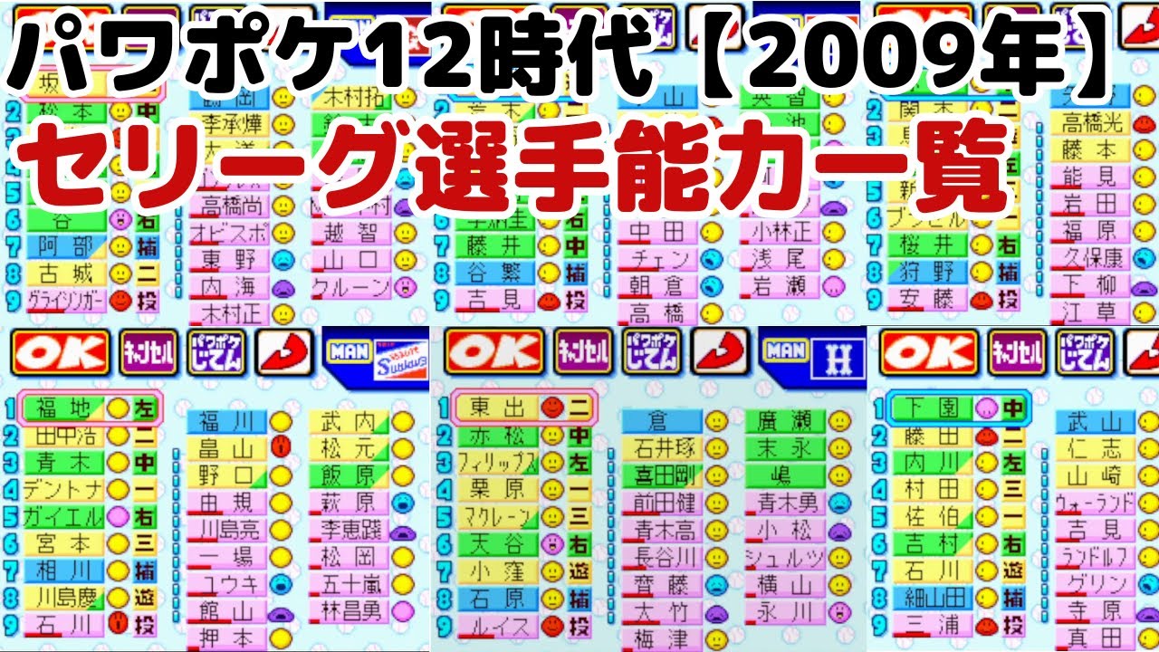 パワプロくん　パリーグ・セリーグ全12種 楽天市場】パワフルプロ野球 パワプロくん プライズアクション