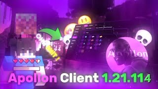 MCPE Apollon Client (32/64bits) | Hack Client | Mod Menu 1.21.114 screenshot 1