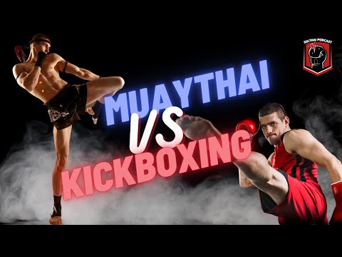 Vídeo: Diferença Entre Muay Thai E Kickboxing