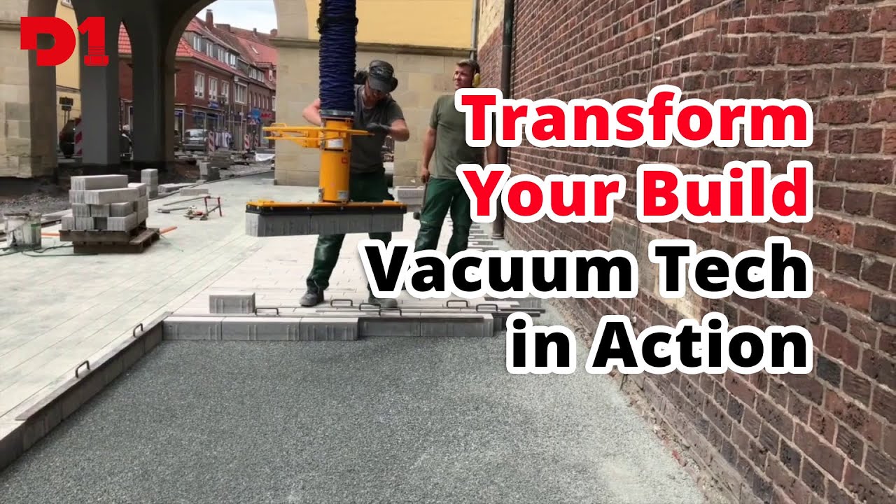 Easy and Efficient Vacuum Lifting for Concrete Slabs/Tiles/Elements