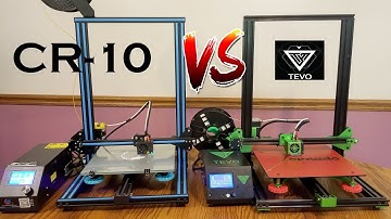 CR-10 VS Tevo Tornado.  What 3D Printer is the best?