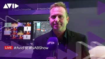 #AVID #NABSHOW LIVE ⏩ Maestro | Virtual Set