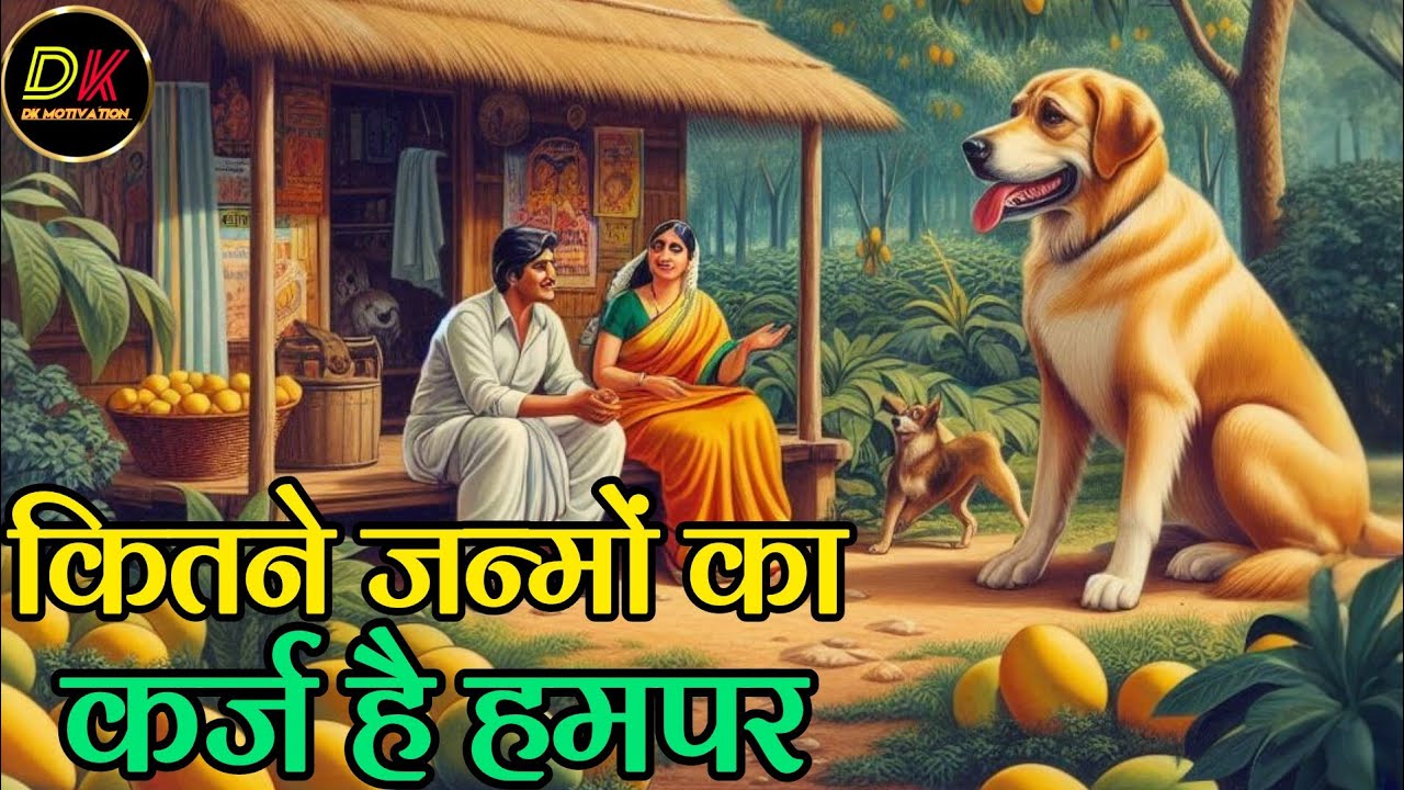 एक कुत्तिया ने बताया कितने जन्मों का कर्ज लेकर हम इस दुनिया में आए। #dkmotivation #trending