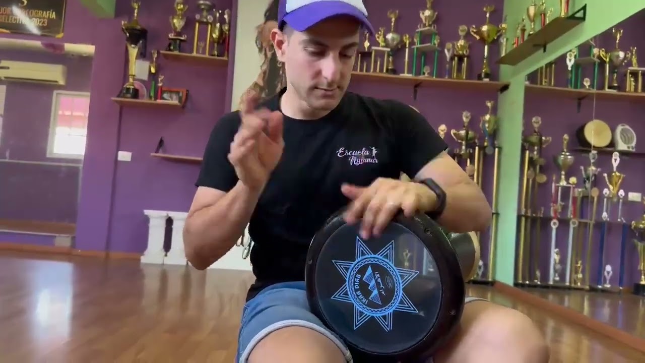 solo de derbake improvisado-Kamal percusión