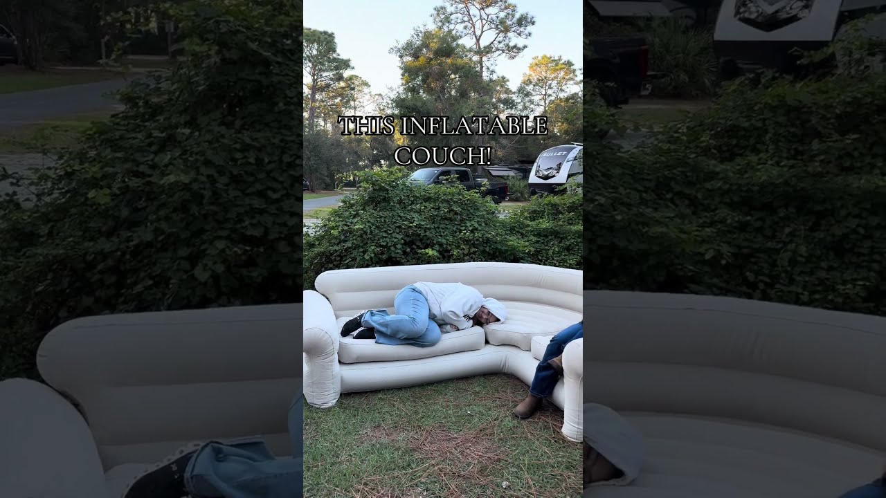 Inflatable Couch Perfect For Any Adventure Fok Blackfridaydeals